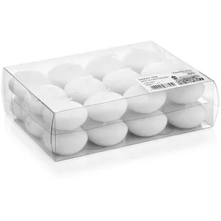 INNA-Glas Schwimmkerze 24er Set Schwimmende Kerzen Ornella, weiß, Ø 4,5cm, 4h weiß
