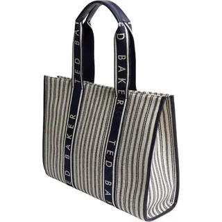 Ted Baker Hayllee Shopper Canvas Beige/Blue