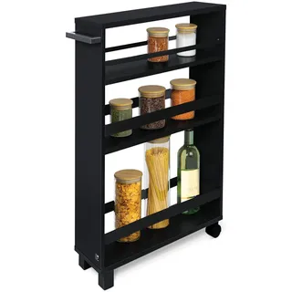 bomoe Nischenregal 15cm Hylla 79x50cm, Schwarz
