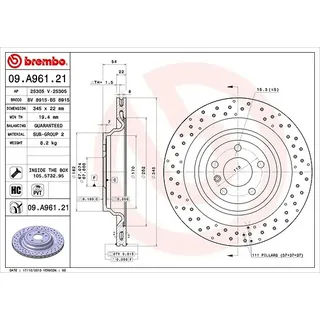 Brembo 09.A961.21