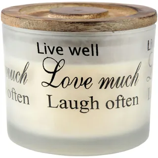 HS Candle Duftkerze XL Ø10cm "SPA" 40 Stunden Brenndauer