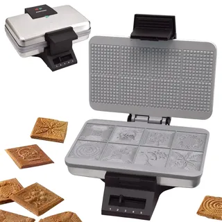 Syntrox Chef Maker ZWE-8 Keramik Zimtwaffelautomat