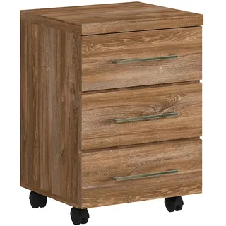 Rollcontainer Gent Schubladencontainer 42x38x60cm Eiche Stirling