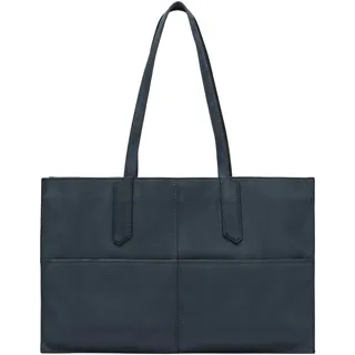 Liebeskind Berlin Amy Shopper Baumwolle/Vegan Suede Blue