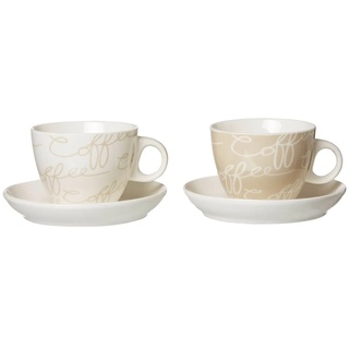 Ritzenhoff & Breker Cappuccino-Geschirr Cornello 4er Set