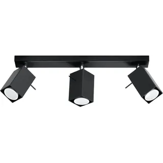Sollux Merida 3 3xGU10 schwarz