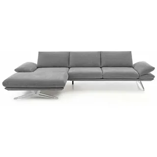 KOINOR Ecksofa Elements Stoff Grau