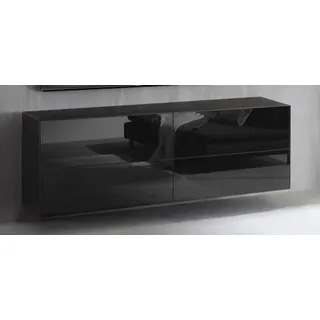 Mäusbacher TV-Lowboard Colors Glas Grau Anthrazit