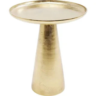 Kare Beistelltisch Plateau Uno Brass Ø45cm