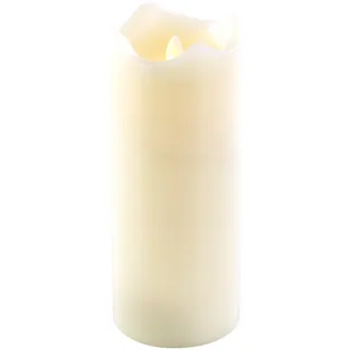 Echtwachskerze mit beweglicher LED-Flamme, 90 x 225 mm, Gr.XL