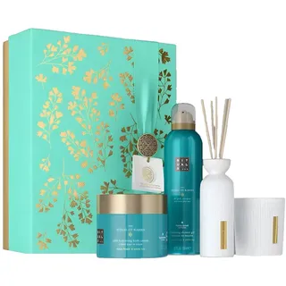 Rituals Pflege-Geschenkset RITUALS The Ritual Of Karma XL mit Duftstäbchen Gift Set Geschenkset, 6-tlg., Ganzheitliches Wellness-Set mit Pflegeprodukten und Duftstäbchen