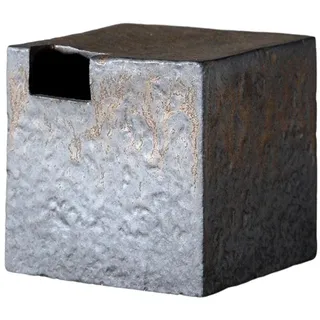 Fenteer Japanischer Stil Ikebana Keramik Vase Dekor Blumentopf für Esszimmer Restaurant Schule Indoor e Outdoor Garten, 8x8x8cm