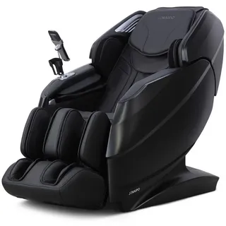 NAIPO Massagesessel 3D High-End Massagestuhl mit Wärmefuktion schwarz