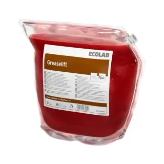 ECOLAB KitchenPro Greaselift 2 L Beutel Grillreiniger nichtätzender Grill-, Ofenreiniger und Fettlöser