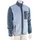 Full Zip Herren Fleecejacke-Hell-Blau-S