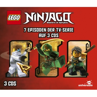 Lego Ninjago Hörspielbox.Box.5 3 Audio-Cd - Various (Hörbuch)