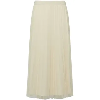 s.Oliver Midi-Rock Faltenrock Beige 38
