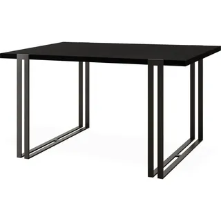 WFL GROUP Marco 80 x 76 x 220 cm schwarz