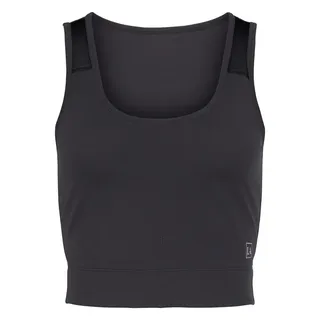 LASCANA ACTIVE Crop-Top Damen schwarz Gr.L (44/46)