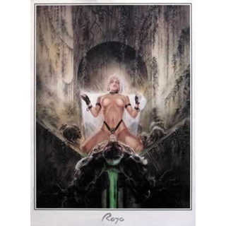 Luis Royo – Girl & Monster N ° 7 – 50 x 70 cm zeigt/Poster