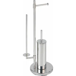Wenko WC-Garnitur Universalo Neo Silber