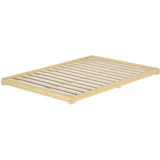 Erst-Holz Futonbett 140 x 200 cm Braun