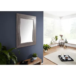 MASSIVMOEBEL24.DE Spiegel 100 x 70 x 3 mm Grau