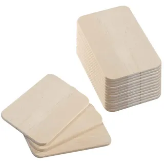 KESPER Frühstücksbrettchen Holz 15-tlg. 23 x 15 cm Beige