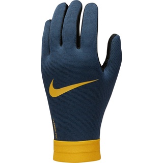 Nike Unisex Feldspieler Handschuhe Fj4861-010, Black/Midnight Navy/Yellow, FJ4861-010, L