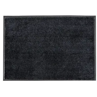 SCHÖNER WOHNEN-Kollektion Fußmatte Uni  (Anthrazit/Schwarz, 50 x 70 cm)