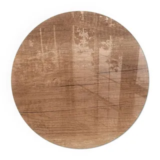 Tulup Bodenplatte Glas 50 x 50 x 0,4 cm Braun