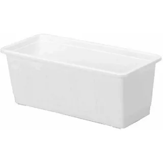 geli Blumenkasten Standard 80 x 17,5 x 14,5 cm weiß