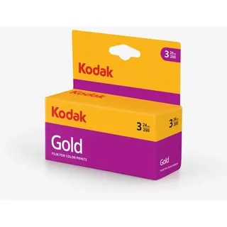 Kodak Gold 200 135/24 3er-Pack