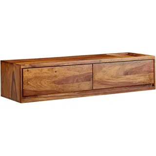 Wohnling Lowboard 108 x 25 x 34 cm Braun Holz