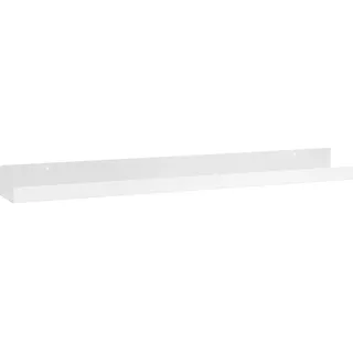 Metall-Wandregal Bix 80 cm x 9 cm x 6 cm Weiß
