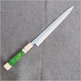 NEZIH 8/10/11/12 Zoll Sashimi-Messer mit VG10-Stahlklinge, Kochbeil, for Schneiden von Sushi, Fisch, Yanagiba, einschneidige Küchenmesser küchenmesser (Color : Yanagiba Knife-B, Size : 12 inch)