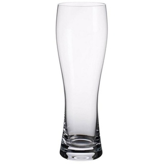 Villeroy & Boch Bierglas Purismo Beer Weizenglas 400 ml, Glas weiß