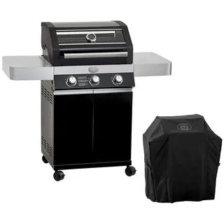 Rösle BBQ-Station VIDERO G3 inkl. Abdeckhaube - B/H/T ca. 58.00x118.00x127.00