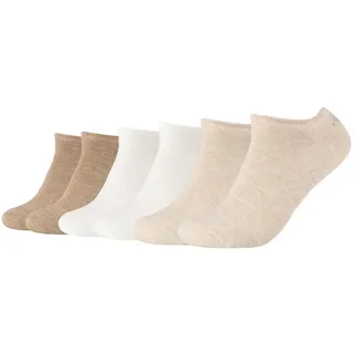 s.Oliver Sneakersocken 6er Pack Beige 39-42
