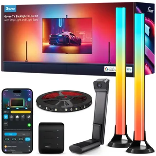 Govee LED Streifen TV Backlight 3 Lite Kit 48 W RGBIC 41 cm