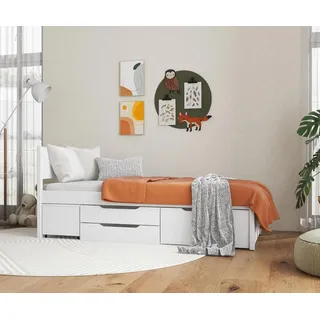 Interlink Inter Link -Bett mit Stauraum Efetivo Inkl Lattenrost 90x200 cm