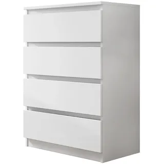 Mirjan24 Malwa M4 70 x 100 x 40 cm Weiß