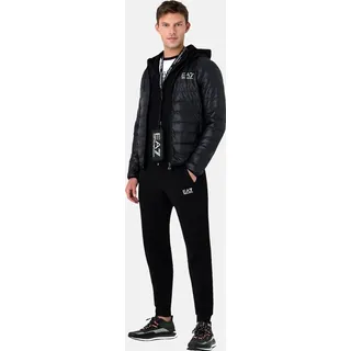 EA7 Emporio Armani Steppjacke Jacket Steppjacke EA7 Down Jacket Zipper Hooded - Schwarz - XXL