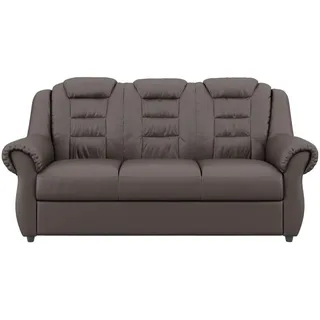Livetastic Ecksofa Kunststoff 4-Sitzer Braun