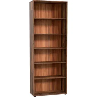 Forte Tempra Standregal 73,7 x 34,8 x 197,5 cm Braun