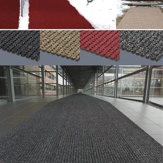 None Sicherheitsmatte rutschfest 120 x 400 cm Beige
