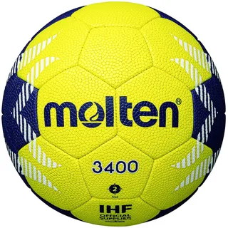 Molten H2A3400-YN Handball Trainingsball gelb/blau 2