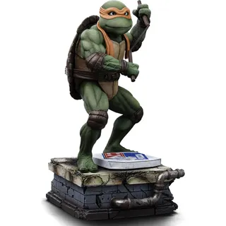 Iron Studios Ninja Turtles Michelangelo Art Scale Statue 1/10 19 cm