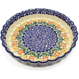 Tarte- oder Quiche-Form 23 cm (Dekor Adelheid) - Tarte- Quicheformen Backformen