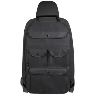 CarComfort Auto-Rückenlehnenschutz Rücksitztasche Francis, 1 Stück, 1-tlg. schwarz